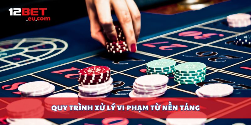 Quy trình xử lý vi phạm từ nền tảng